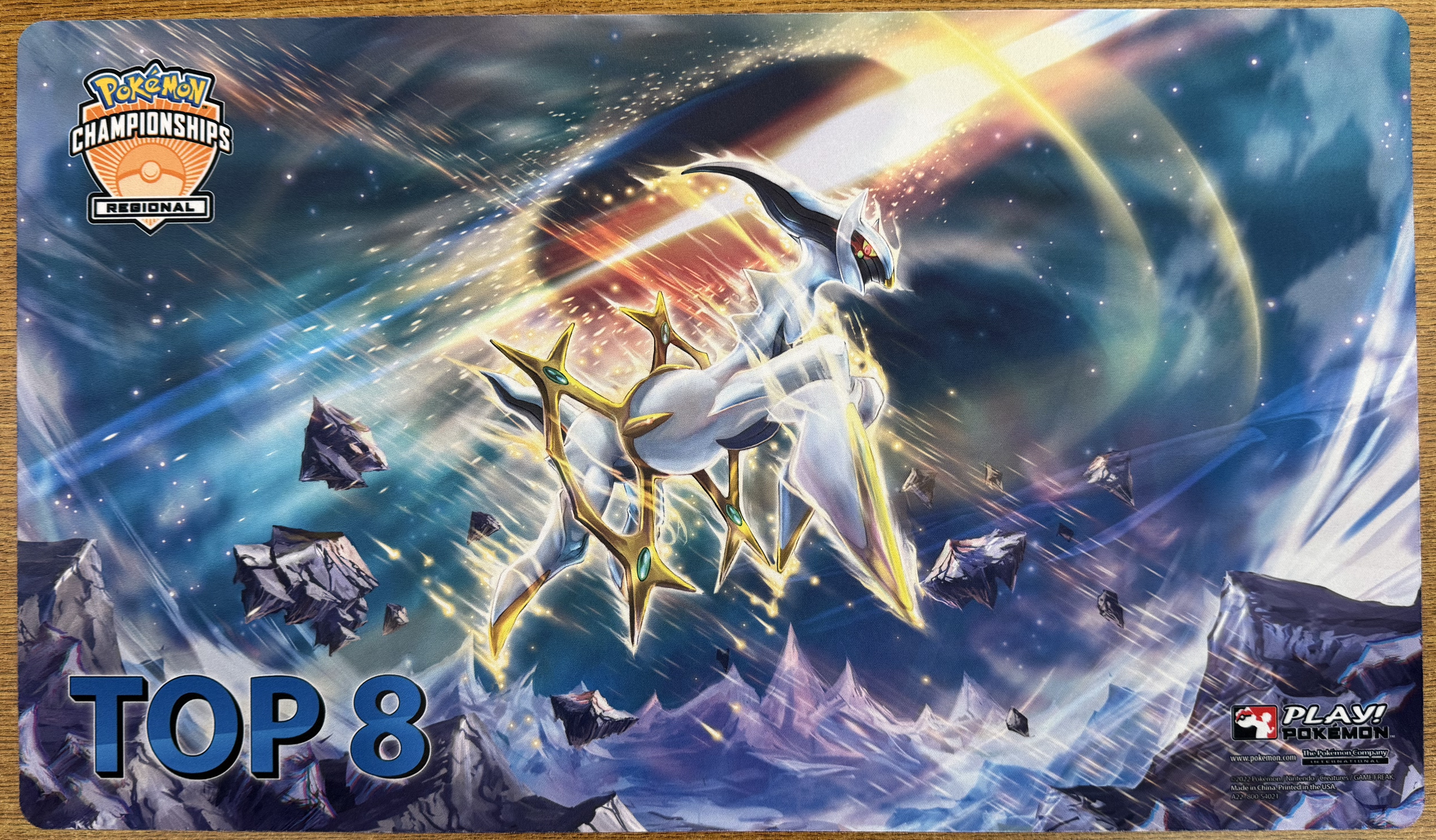 Arceus Playmat Top 8